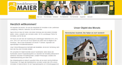 Desktop Screenshot of immobilienservice-maier.de